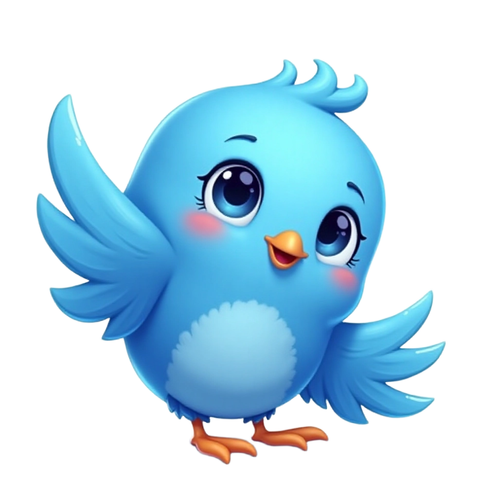 Cute Blue Bird